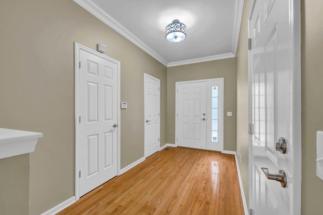 2509 Sylvan Loop, Wappingers Falls, NY 12590 - foyer featuring ornamental molding and light wood-type flooring
