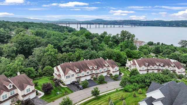 2509 Sylvan Loop, Wappingers Falls, NY 12590 - drone / aerial view of a notable bridge and a large body of water