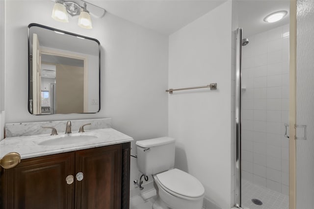 10Stewart Place 3Hw, White Plains, NY 10601 - bathroom featuring vanity and a stall shower