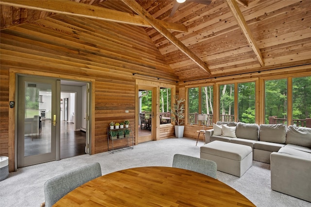32 Pine Dr, Pound Ridge, NY 10576 - sunroom featuring french doors and plenty of natural light