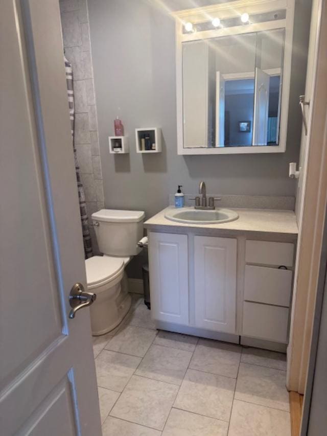9 Macintosh Ln, Wappingers Falls, NY 12590 - full bathroom with vanity, tile patterned flooring, and a shower with shower curtain