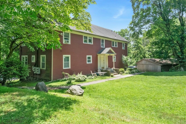 858 Pleasantville Rd, Briarcliff Manor, NY 10510 - view of front of home with a front yard