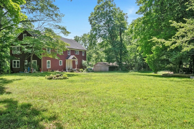 858 Pleasantville Rd, Briarcliff Manor, NY 10510 - view of green lawn featuring entry steps