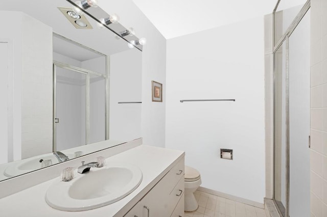 61 Hidden Cove Ct, Southampton, NY 11968 - bathroom with vanity and a shower stall
