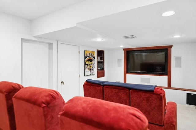 61 Hidden Cove Ct, Southampton, NY 11968 - home theater with recessed lighting