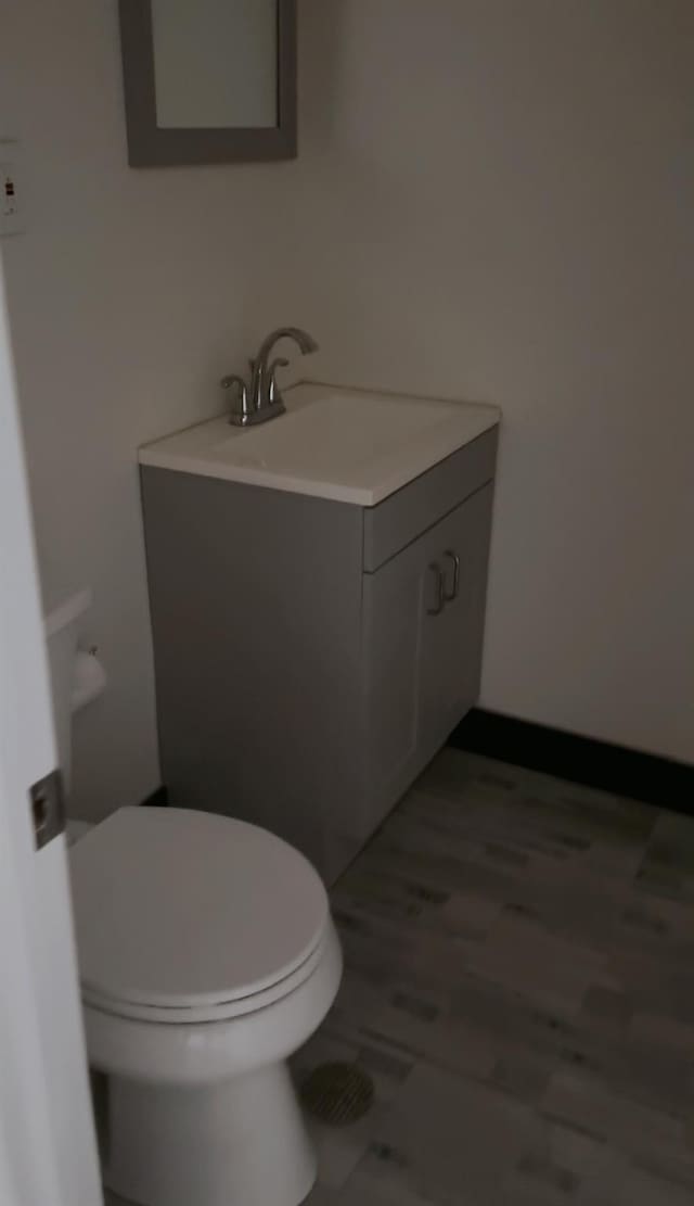 756 40th St Unit 1R, Brooklyn, NY 11232 - half bath featuring vanity and toilet