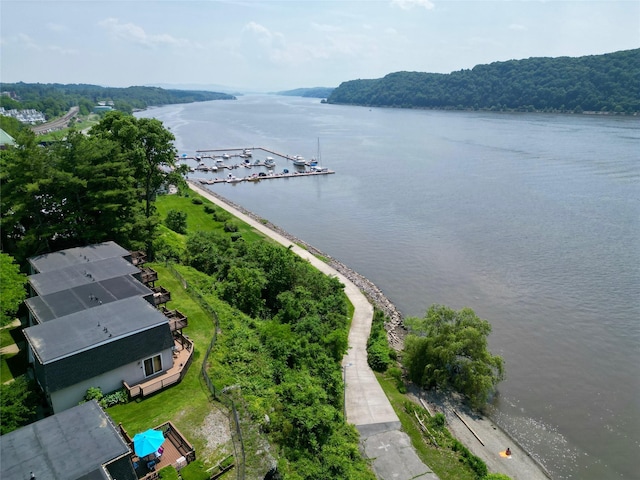 44 Hurlihe Unit 44, Poughkeepsie, NY 12601 - drone / aerial view of a large body of water
