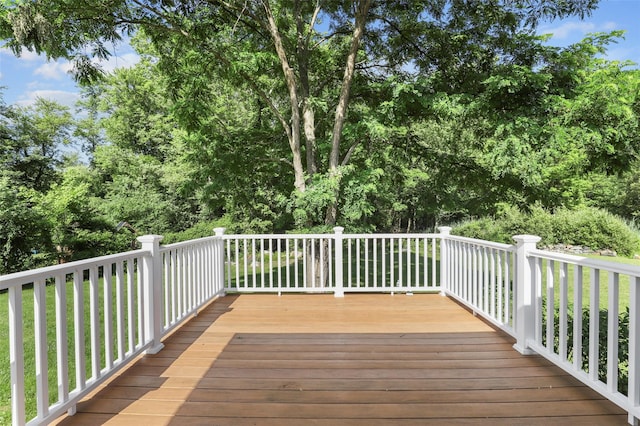 41 Forest Ave, Cortlandt Manor, NY 10567 - view of wooden deck