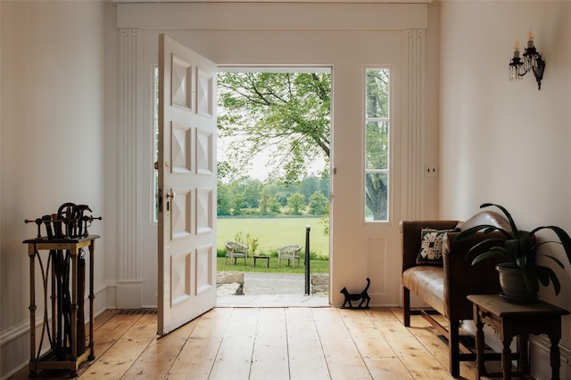 33 Scott Rd, Hudson, NY 12534 - entryway with light wood-type flooring and healthy amount of natural light