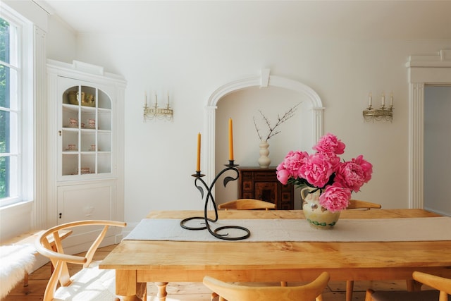 33 Scott Rd, Hudson, NY 12534 - dining area featuring plenty of natural light and wood finished floors