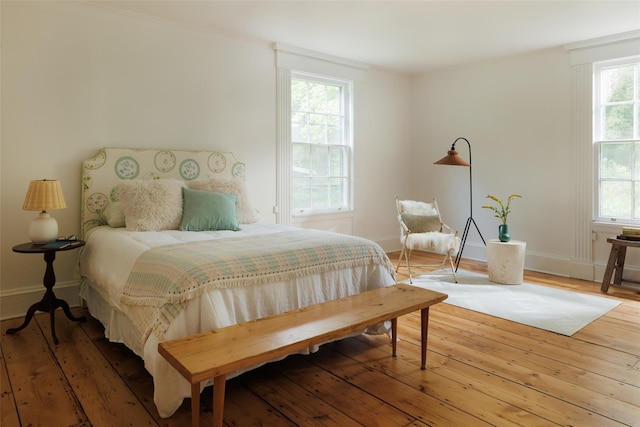 33 Scott Rd, Hudson, NY 12534 - bedroom with light wood-style floors and baseboards
