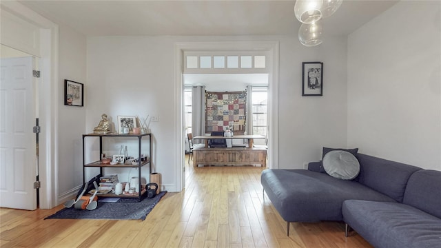 450 W 152nd St Unit 52, New York Manhattan, NY 10031 - living room featuring hardwood / wood-style flooring
