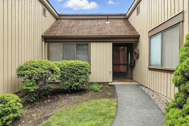 206 Heritage Unit A, Somers, NY 10589 - doorway to property with roof with shingles