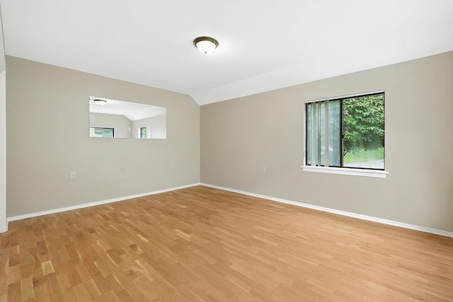 206 Heritage Unit A, Somers, NY 10589 - spare room featuring healthy amount of natural light, light wood-style floors, and lofted ceiling