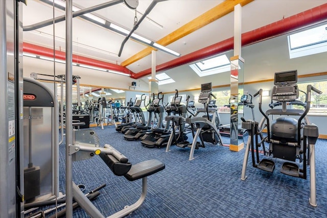 206 Heritage Unit A, Somers, NY 10589 - gym with carpet flooring