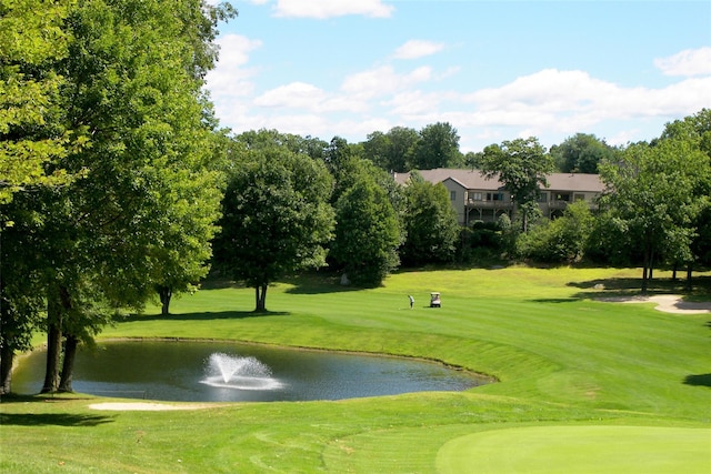 206 Heritage Unit A, Somers, NY 10589 - view of community with a water view, a yard, and golf course view