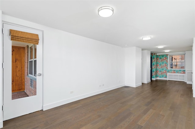 5700 Arlington Ave Unit 12T, Bronx, NY 10471 - unfurnished room with wood finished floors and baseboards
