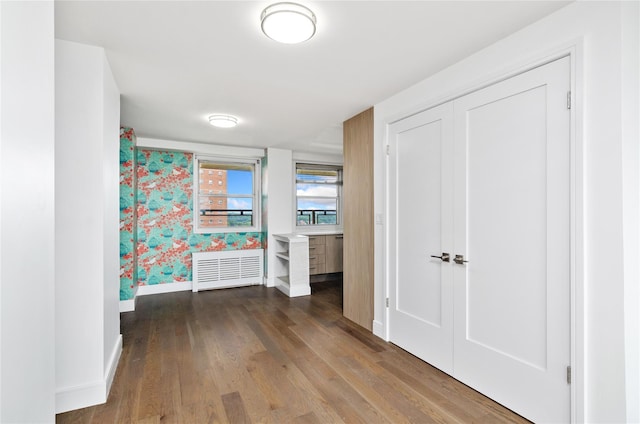 5700 Arlington Ave Unit 12T, Bronx, NY 10471 - corridor with baseboards and wood finished floors