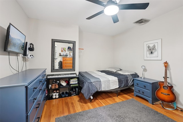 27A Claremont Ln, Suffern, NY 10901 - bedroom with light wood-style floors and ceiling fan