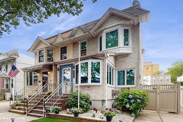 77-52 76th St, Glendale, NY 11385 - view of front of property featuring a gate