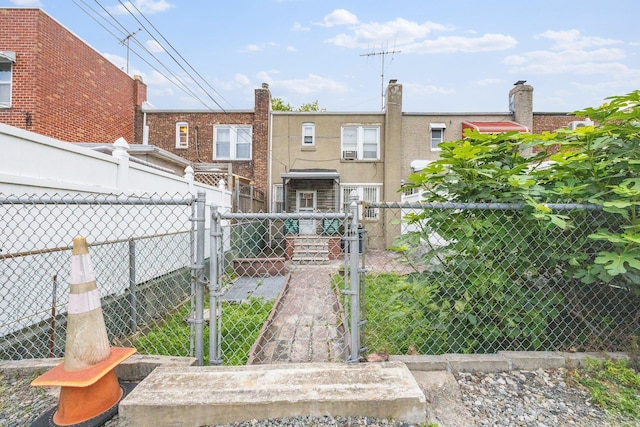 2117 38th St, Astoria, NY 11105 - back of property with a gate