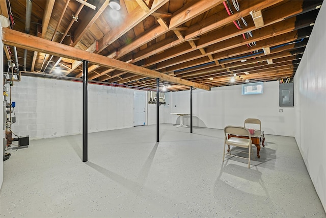 70 Robinson Ave, Brookhaven, NY 11763 - basement featuring electric panel