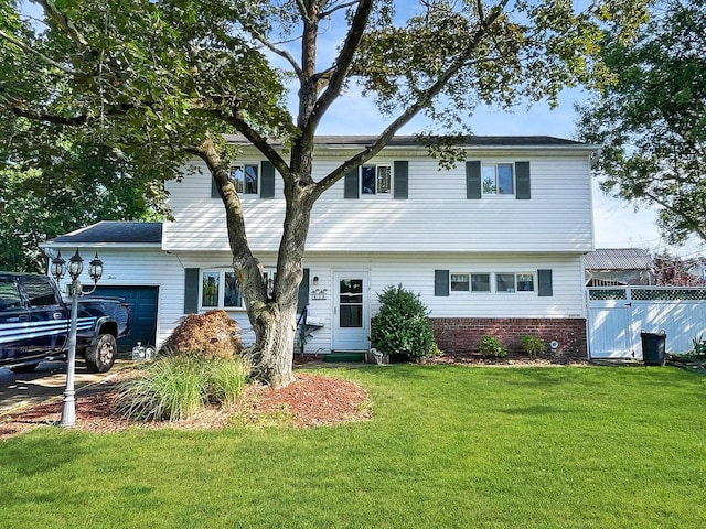 3 Woods Ln, Centereach, NY 11720 - view of front of home featuring an attached garage