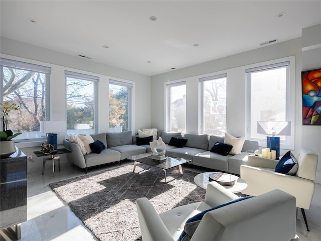 85 Erie Ave, Atlantic Beach, NY 11509 - living area with marble tiled floors