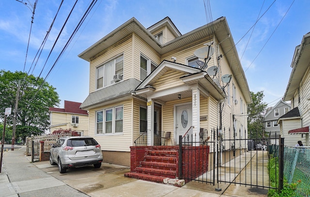 85-35 Parsons Blvd, Briarwood, NY 11435 - view of front of home with cooling unit