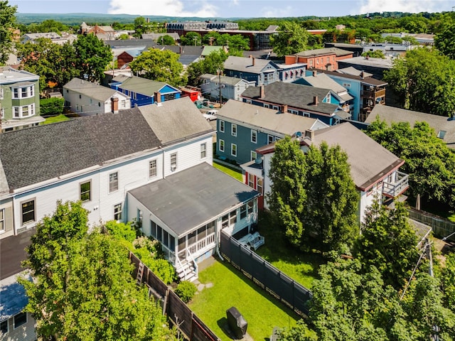 24 8th St, Hudson, NY 12534 - aerial perspective of suburban area