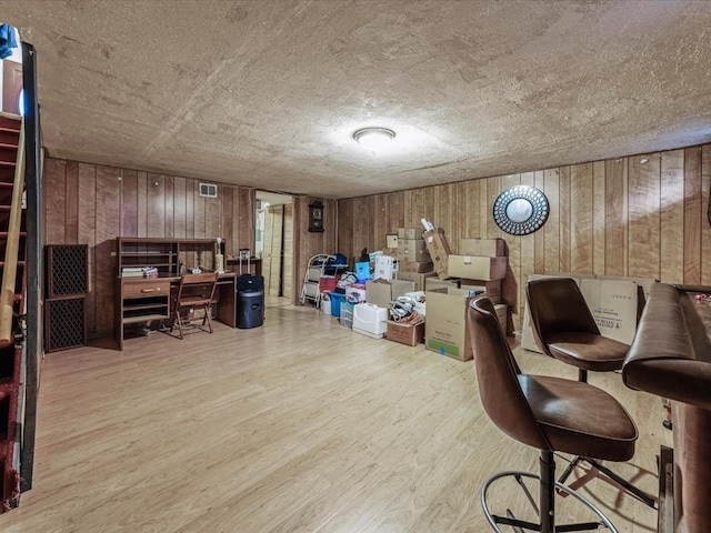 453 Christopher Ave, Brooklyn, NY 11212 - office space with wood finished floors and wood walls