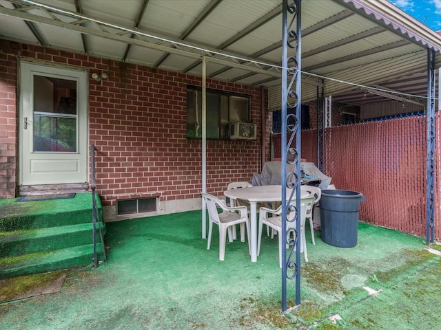 453 Christopher Ave, Brooklyn, NY 11212 - view of patio with entry steps