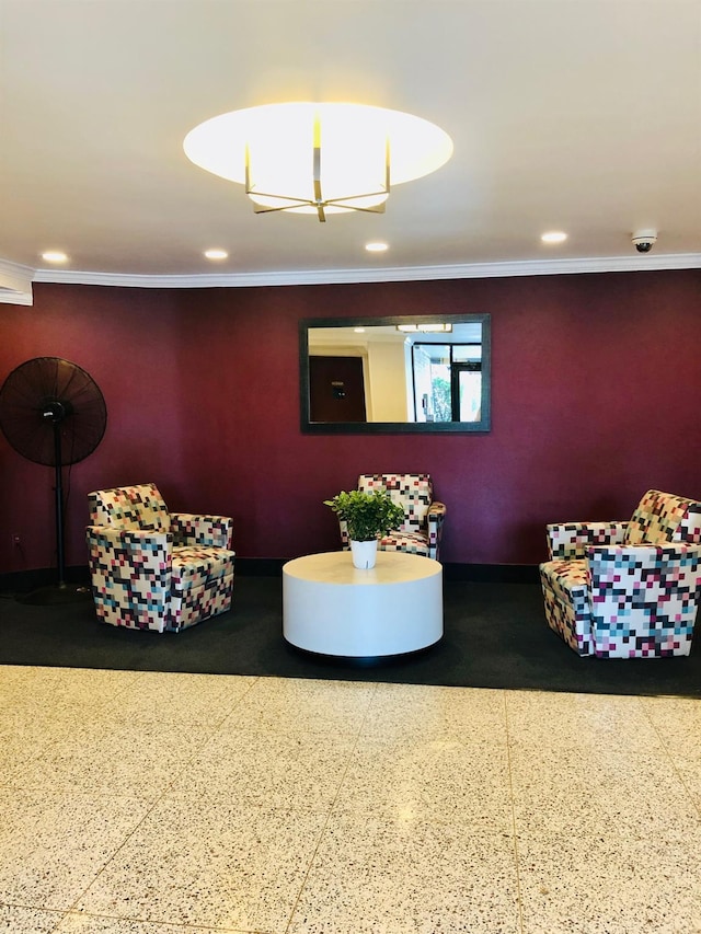 20 Secor Unit 5L, Yonkers, NY 10704 - living area with recessed lighting and crown molding