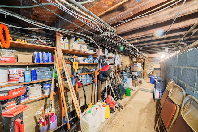 6851 Clyde St, Forest Hills, NY 11375 - view of unfinished basement
