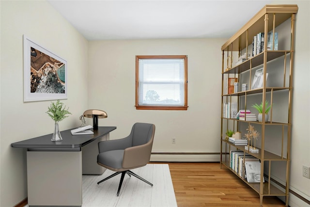 12 Malone Ave, Garnerville, NY 10923 - office space with baseboard heating and wood finished floors