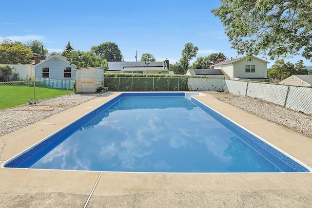 12 Malone Ave, Garnerville, NY 10923 - view of pool featuring a fenced backyard and an outdoor structure
