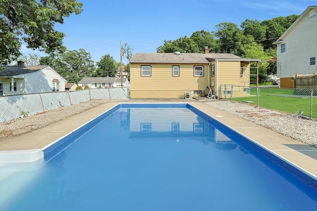 12 Malone Ave, Garnerville, NY 10923 - view of swimming pool featuring a fenced backyard