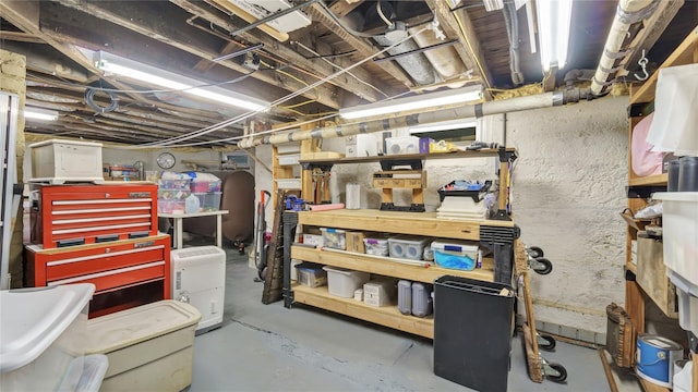16 Clement St, Glen Cove, NY 11542 - view of unfinished basement