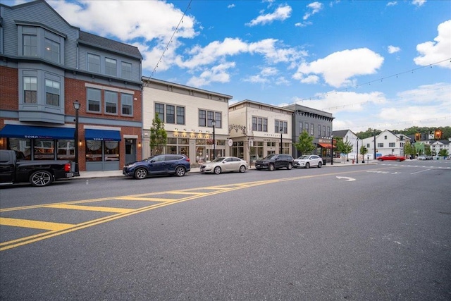 1109 Cherry Hill Dr Unit 1109, Poughkeepsie, NY 12603 - view of asphalt road featuring street lighting, sidewalks, and curbs