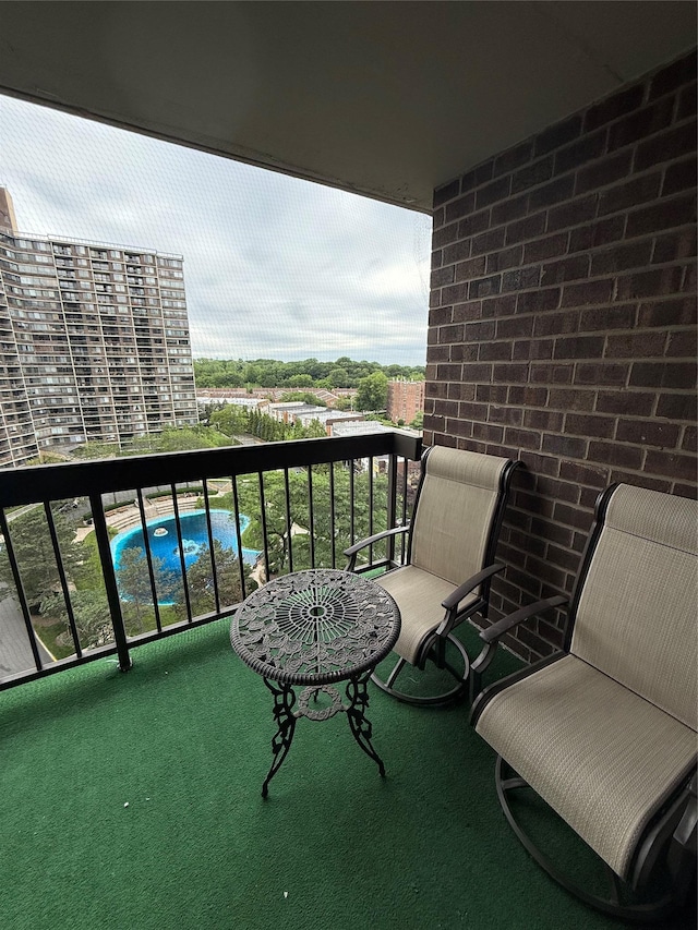 2 Bay Club Dr Unit 11T, Bayside, NY 11360 - view of balcony