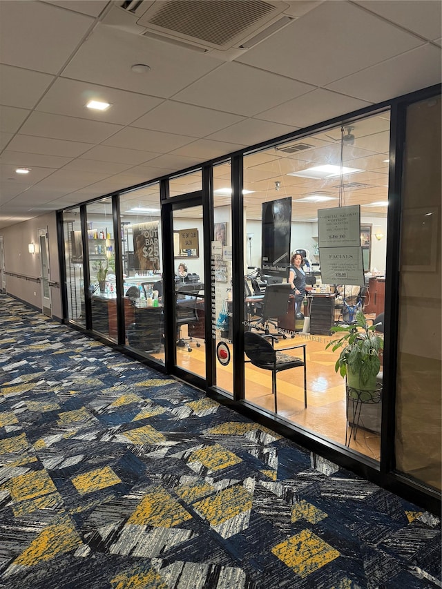 2 Bay Club Dr Unit 11T, Bayside, NY 11360 - hall with carpet floors