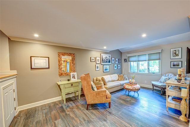 60 Jeremy Cir, Nesconset, NY 11767 - living room with wood finished floors and recessed lighting