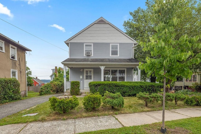 180 Depew Ave, Nyack, NY 10960 - view of front of house with a porch