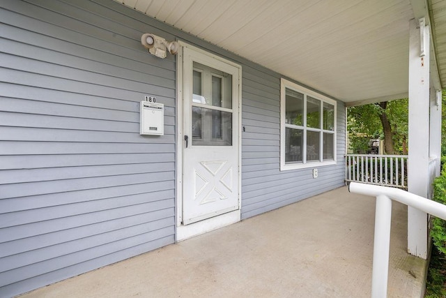 180 Depew Ave, Nyack, NY 10960 - entrance to property with a porch