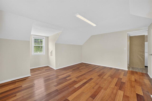 167 Hillview Ave, Yonkers, NY 10704 - additional living space with wood-type flooring and lofted ceiling
