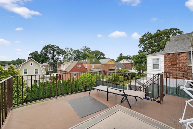 167 Hillview Ave, Yonkers, NY 10704 - patio / terrace with a residential view