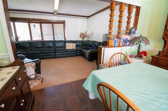 2083 Elm Pl, Merrick, NY 11566 - dining space with wood tiled floors