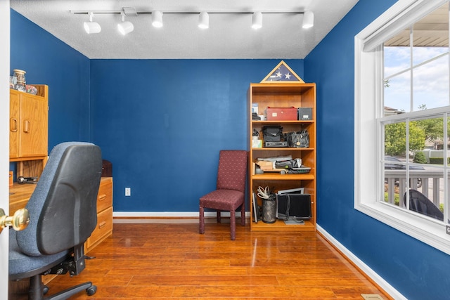 48 Sparrow Ridge Rd, Carmel, NY 10512 - office space with wood finished floors and rail lighting
