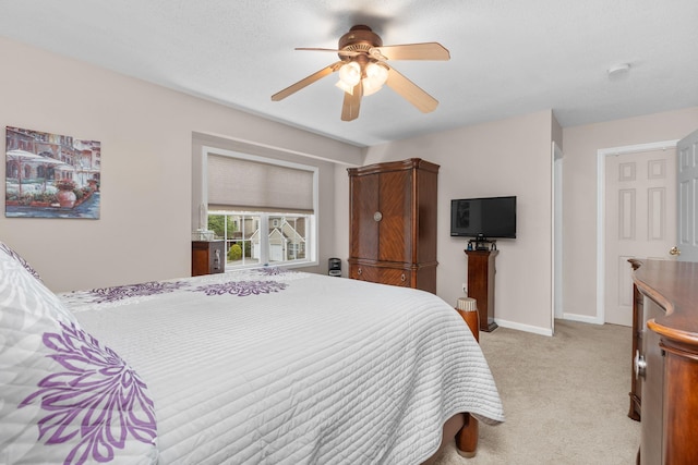 48 Sparrow Ridge Rd, Carmel, NY 10512 - bedroom with light carpet and ceiling fan
