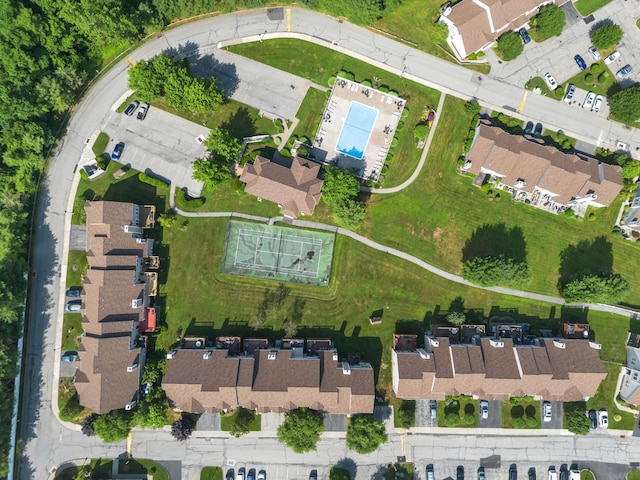 48 Sparrow Ridge Rd, Carmel, NY 10512 - aerial view of property and surrounding area with nearby suburban area